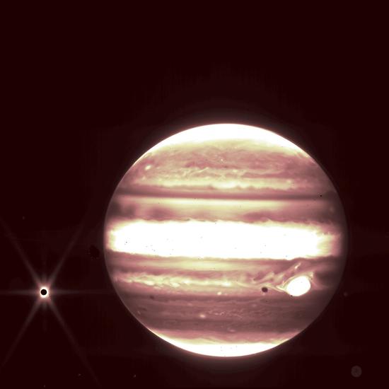 Webb telescope captures new image of Jupiter