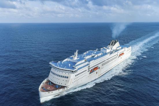 World's largest ro-ro passenger vessel completes sea trial