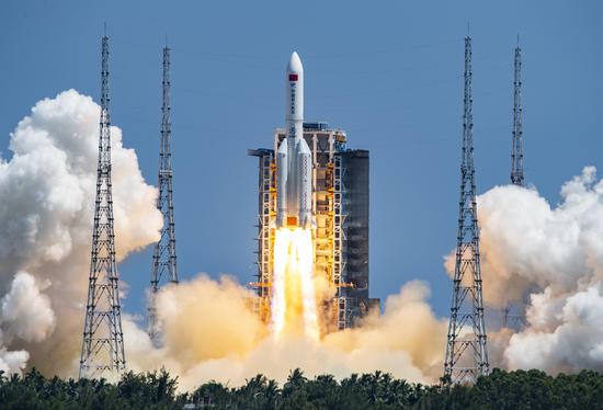 China launches space station's first lab module