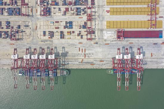 World's first multimodal service port opens in Guangdong