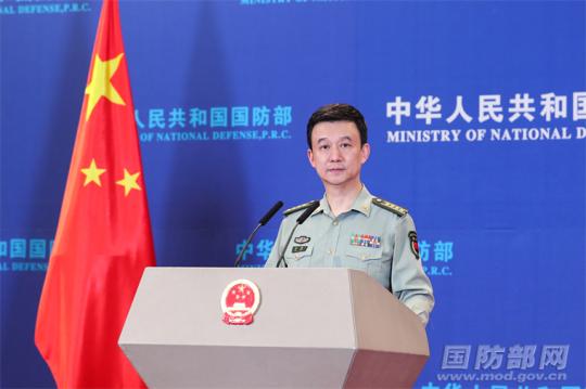 File photo of Wu Qian, a spokesperson for China's Ministry of National Defense. (Photo/mod.gov.cn)
