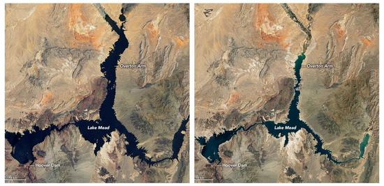 NASA pics show extreme drought worsening in U.S. west