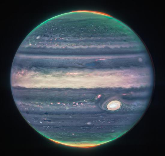 Webb telescope captures images of Jupiter