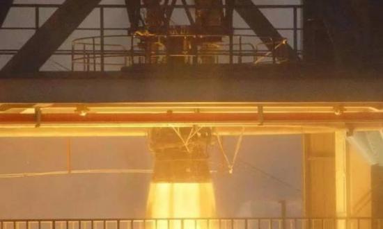China conducts first flight test for domestically developed reusable liquid rocket engine