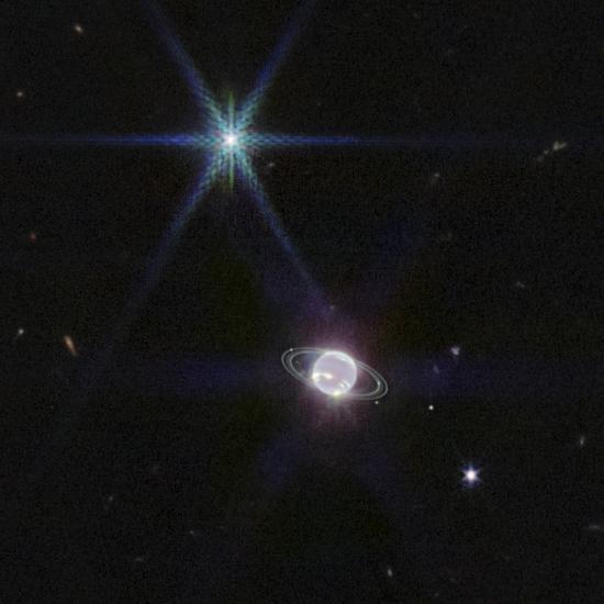 Webb telescope captures Neptune's ring