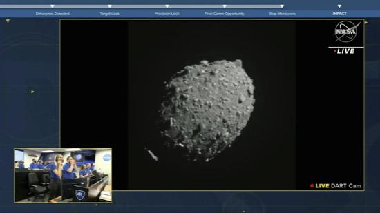 NASA completes successful Double Asteroid Redirection Test mission