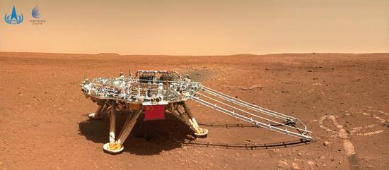 China's Mars rover reveals dry and multi-layered Martian subsurface