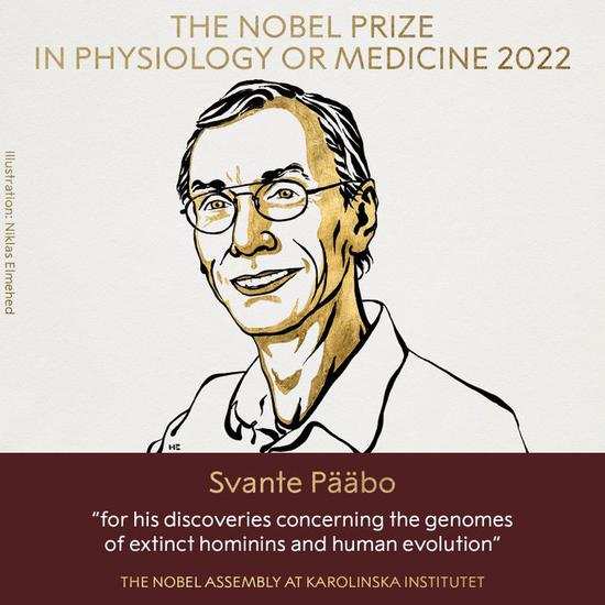 Sweden's Svante Paabo wins 2022 Nobel Prize in Physiology or Medicine