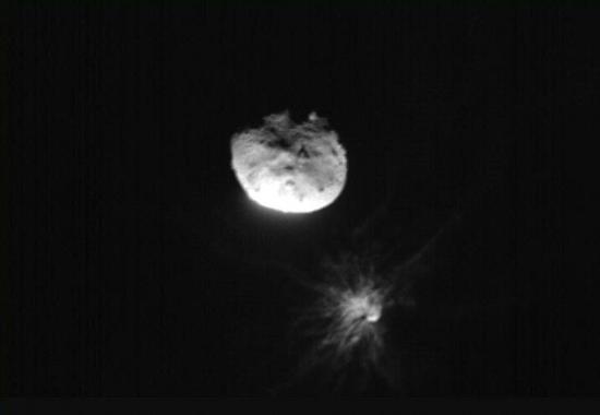 Asteroid's path altered in NASA's DART mission
