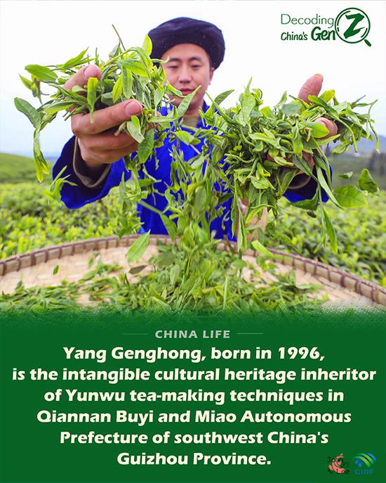 China Life: Inheritor of making technique of Chinese Yunwu tea