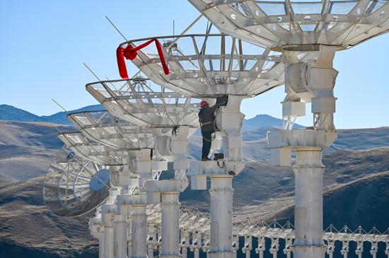 Hardware integration completed on Solar Radio Telescope in Sichuan