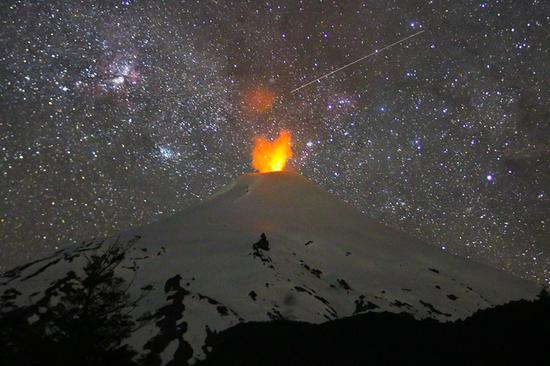 Increased activity of Villarrica volcano detected in Chile