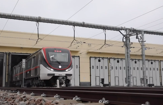 Dalian Metro Line 5 in Liaoning Province starts no-load trial operation, Dec. 2, 2022. (Screenshot Photo)