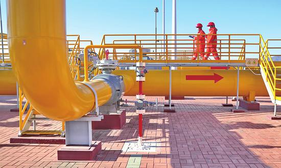 Key project of China-Russia east-route natural gas pipeline is completed