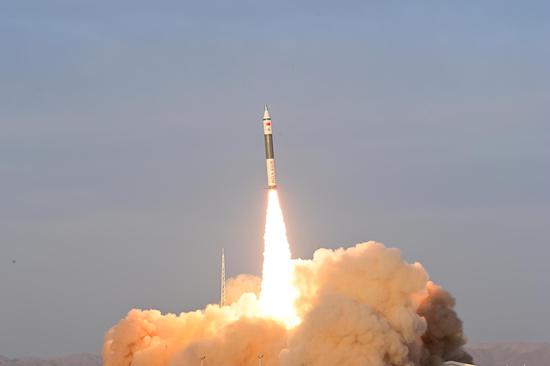China launches test satellite via Kuaizhou 11 Y-2 rocket