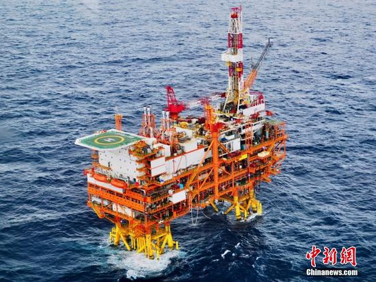 Asia's largest offshore oil production platform goes into operation
