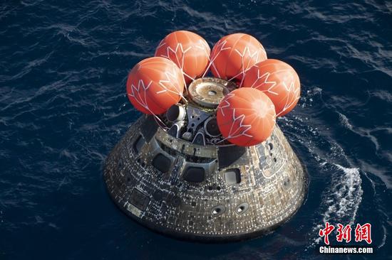NASA's Orion spacecraft returns to Earth after moon mission