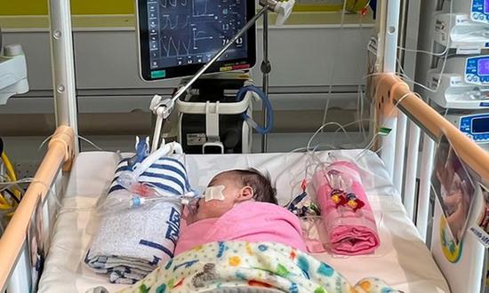 Cleo Lai, the the recipient of the heart transplant from Hong Kong (Photo/Hong Kong Children's Hospital)