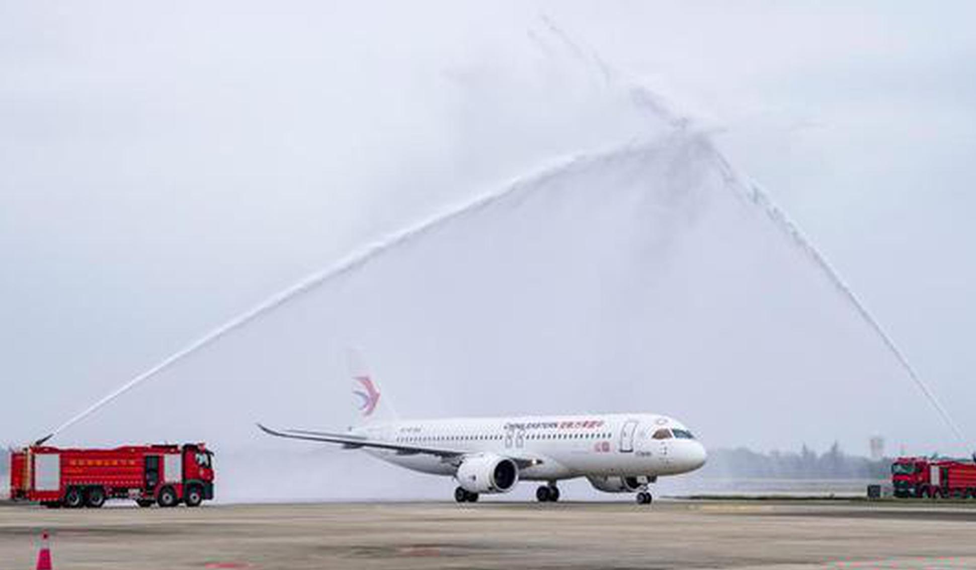Chinese airline adds frequency of validation flights of C919 jetliner