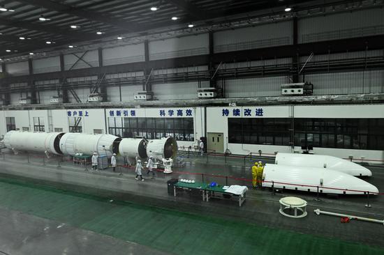 Aerospace industry base starts operation in south China