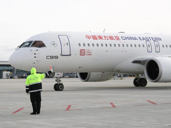 China's C919 continues verification flight to Qingdao