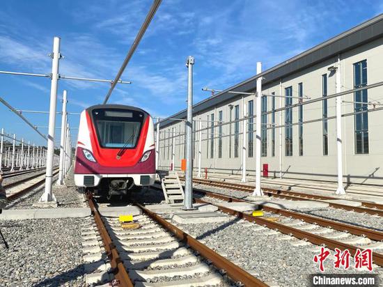China-made trains enter service in Istanbul's new metro line