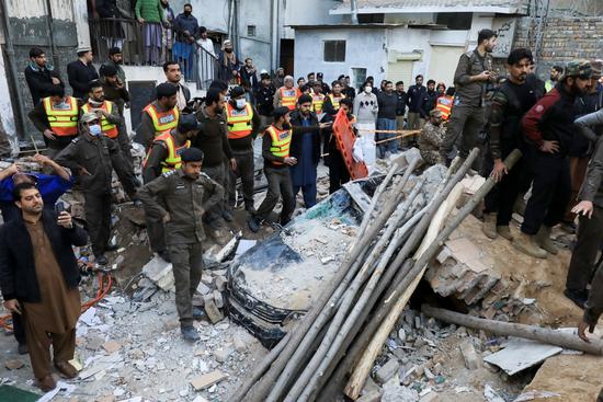 At least 17 killed, 70 wounded in mosque blast in Pakistan's Peshawar