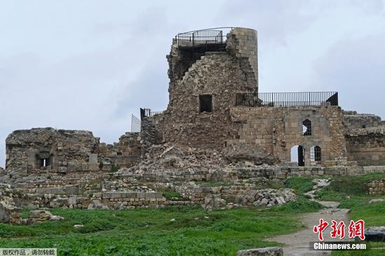 UNESCO-listed ancient citadel in Syria damaged in strong quake