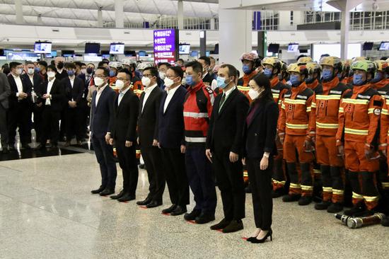 Rescuers from Hong Kong dispatched to Türkiye