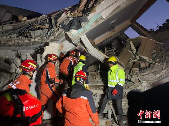 Chinese team rescues 4th survivor in quake-hit Türkiye