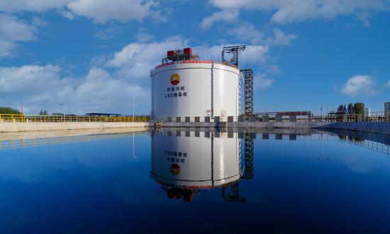 World's first GST membrane LNG storage tank enters operation in China