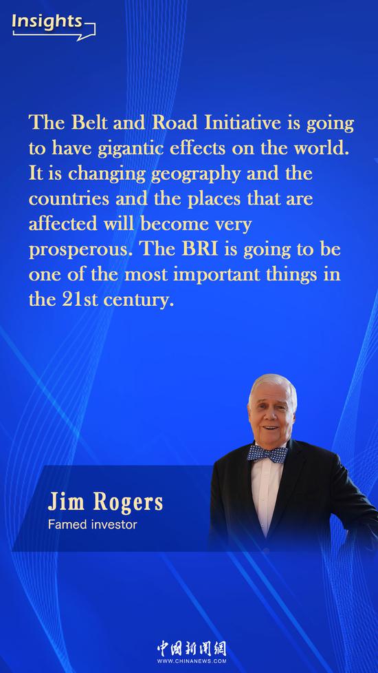 BRI is going to be one of the most important things in the 21st century: Jim Rogers (Photo: China News Network/Yao Lan)