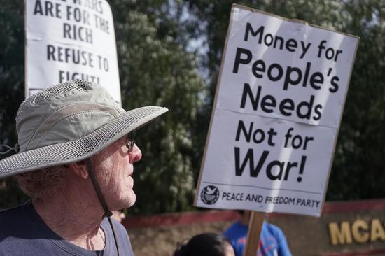 Anti-war rallies take place in southern California 20 years after U.S. invasion of Iraq