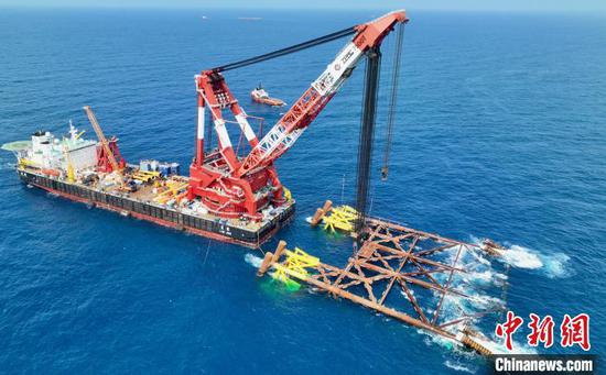 China launches construction of first offshore CO2 storage project