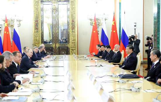 Xi, Putin sign joint statement on pre-2030 development plan on priorities in China-Russia economic cooperation
