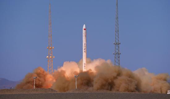 China launches solid-propellant carrier rocket