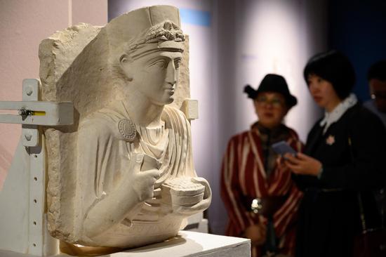 Artifacts from ancient Syria exhibited in Shanxi