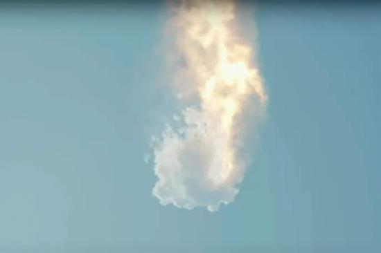 SpaceX's Starship explodes during test flight