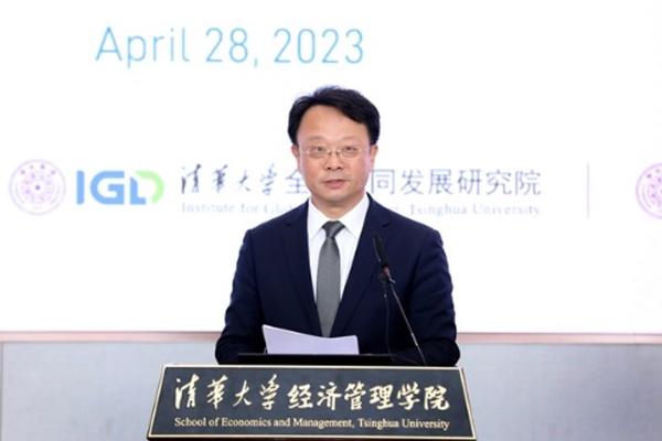 Wang Xiqin, president of Tsinghua University
(Photo provided by Tsinghua University)