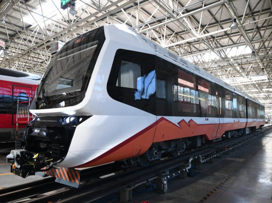 Chinese manufacturer unveils new-energy light rail trains for Argentina's Jujuy
