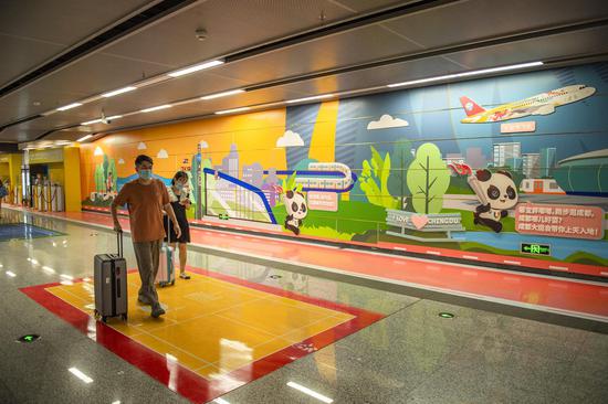 Universiade themed subway station unveiled in Chengdu