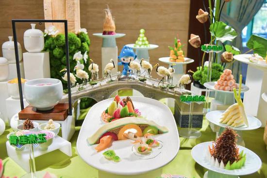Creative Asian Games themed dishes shine at cooking competition