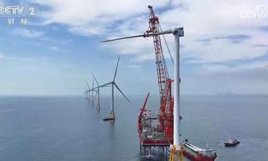 Nation installs 123-meter blade offshore wind turbine, the most advanced in the world