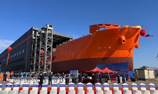 China's first ultradeep water drillship to be delivered in 2024