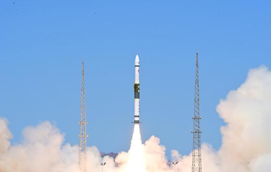 China's Kuaizhou rocket sends four satellites into space