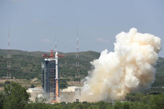 China sends first satellite with flexible solar array into space