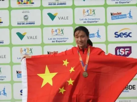 'Flying girl of Ningbo' becomes world champion at ISF U15 Gymnasiade