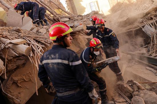 Rescue operation continues as death toll from Morocco earthquake rises to 2,122