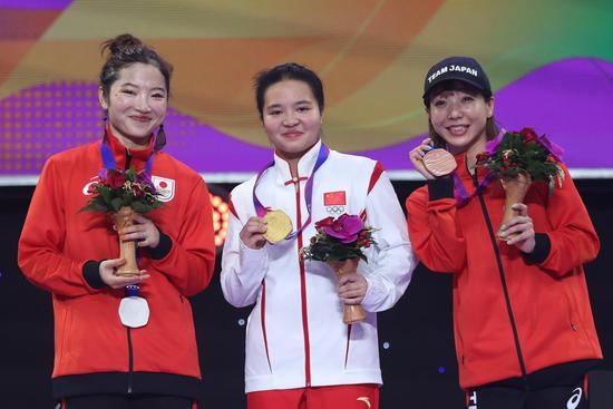 Liu Qingyi claims women's breakdancing gold medal at 19th Asian Games