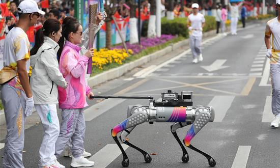 Technology empowers athletes during torch relay for Hangzhou Asian Para Games